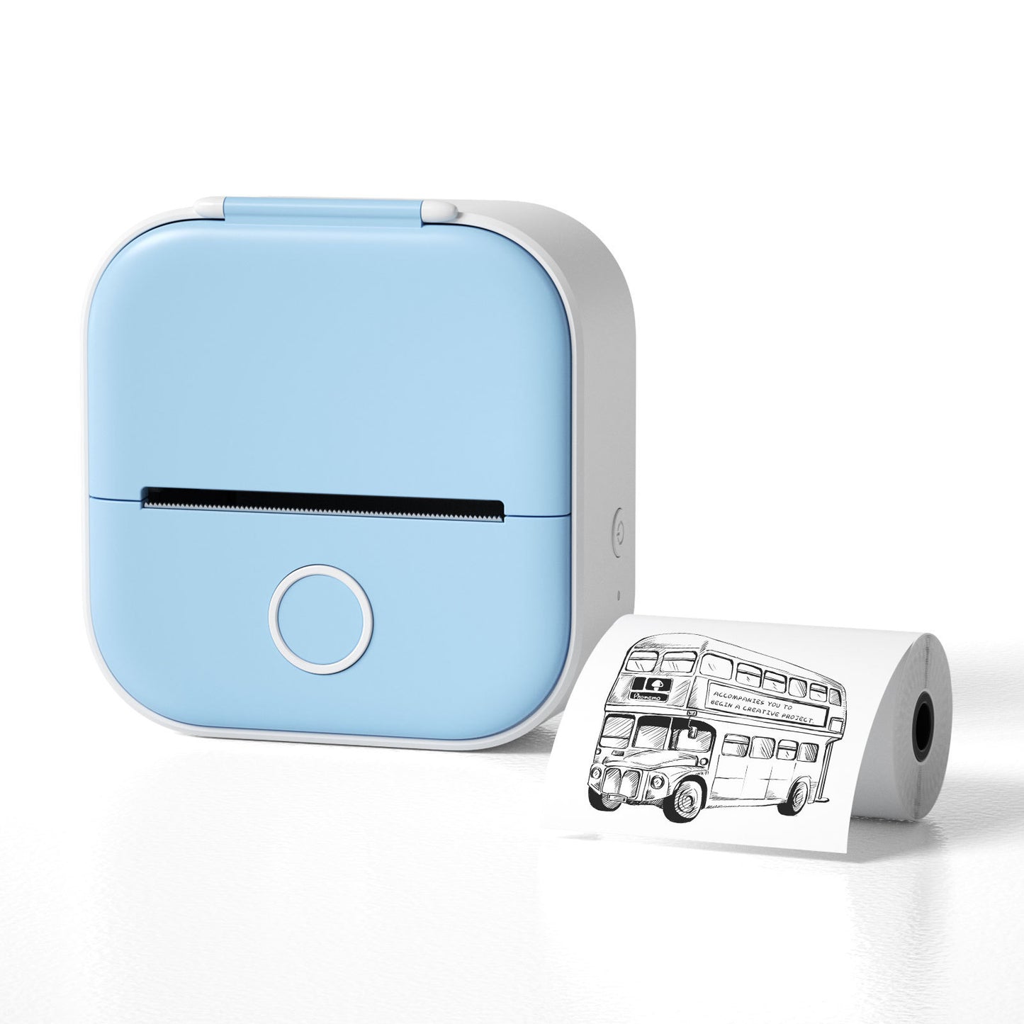 Portable Mini Thermal Label Printer Home Photo Printer Bluetooth-compatible Mini