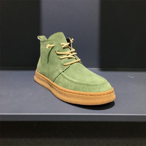 Thick Sole Shoes Trendy One-step Casual All-match High-top Thick Sole Shoes