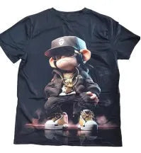 Short Sleeved T-shirt Men's Printed Short Sleeved T-shirt