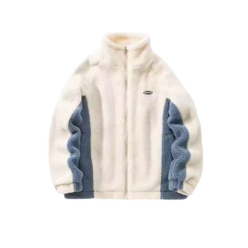 Padded Coat Loose Thickened Cotton Padded Coat Stand Collar Simple Fashionable Cotton Coat