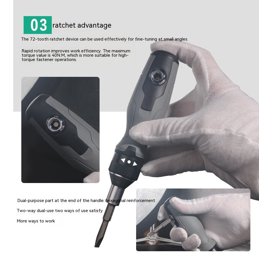 Repair Tool kit Household Portable Repair Tool Disassembly Ratchet Screwdriver Set