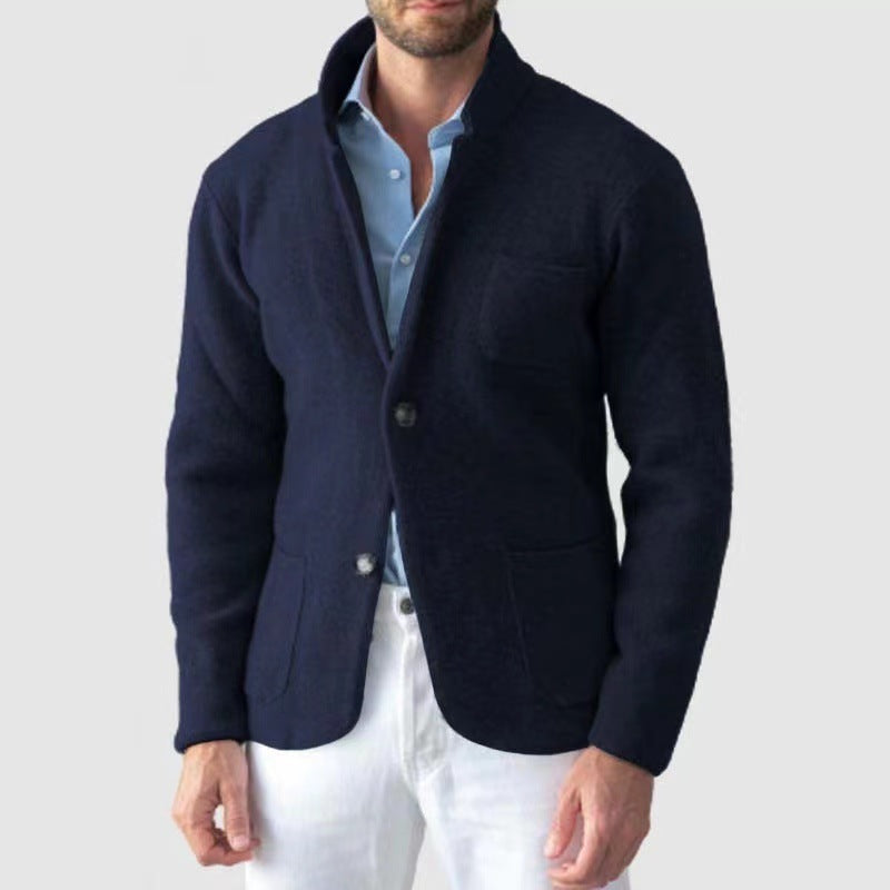 Stand Collar Small Suit Jacket Slim Jacket - sumet.shop