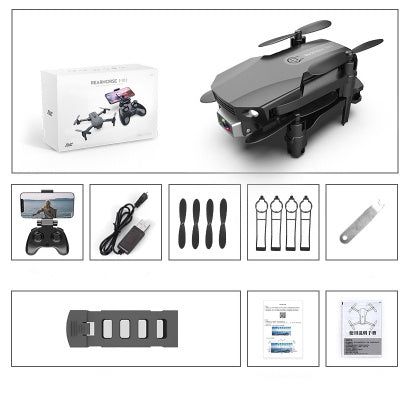 Toy RC Airplane Folding Drone HD 4K Aerial Photography Mini Quadcopter Toy RC Airplane