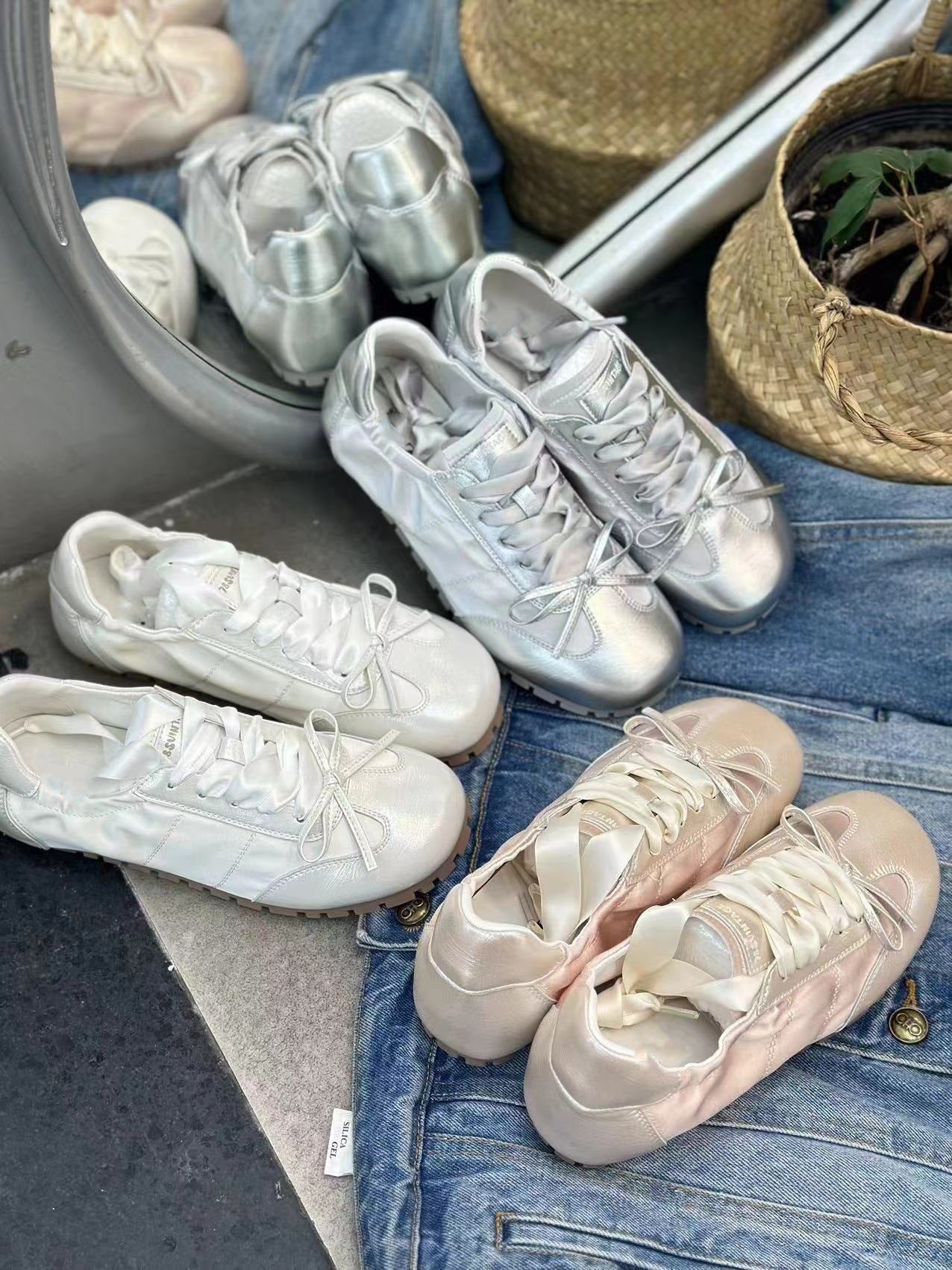 Flats White Shoes Soft Soled Flats White Shoes