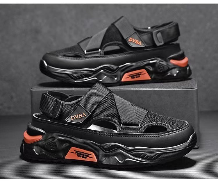 Sandals Men's Summer Platform Lightweight Non-slip Breathable Mesh Sandals - sumet.shop