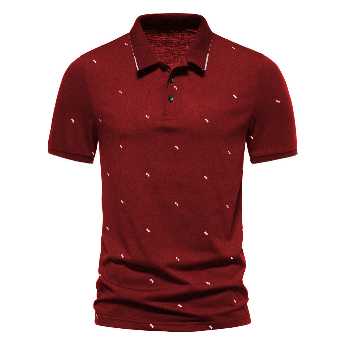 Men's Short Sleeve Fashion Printed Polo Shirt - sumet.shop