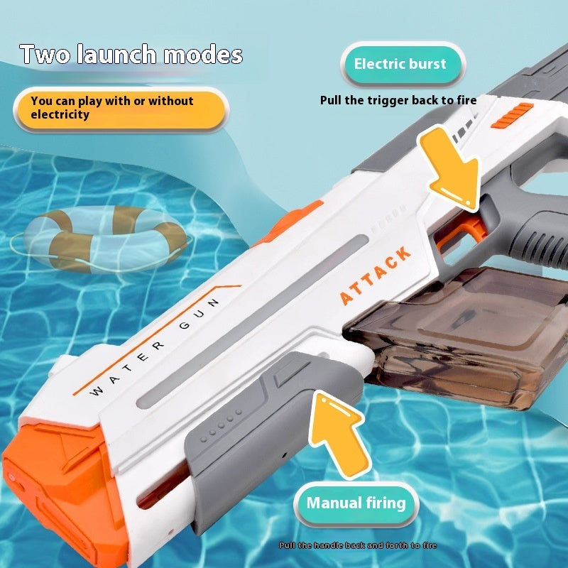 Water Gun AMT Electric Continuous Hair Seaside Beach - sumet.shop