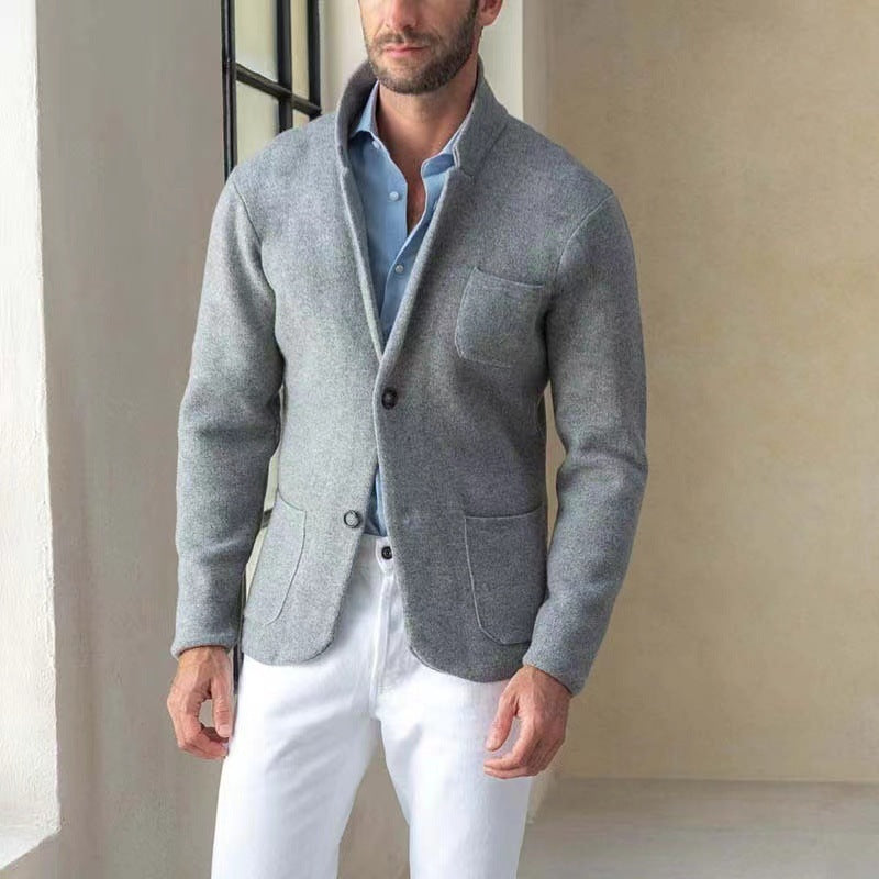 Stand Collar Small Suit Jacket Slim Jacket - sumet.shop
