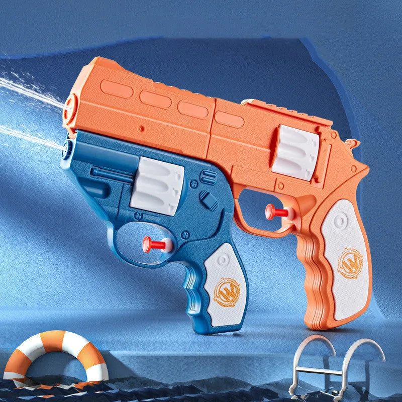Water Gun Child And Mother Split Double Gun Press