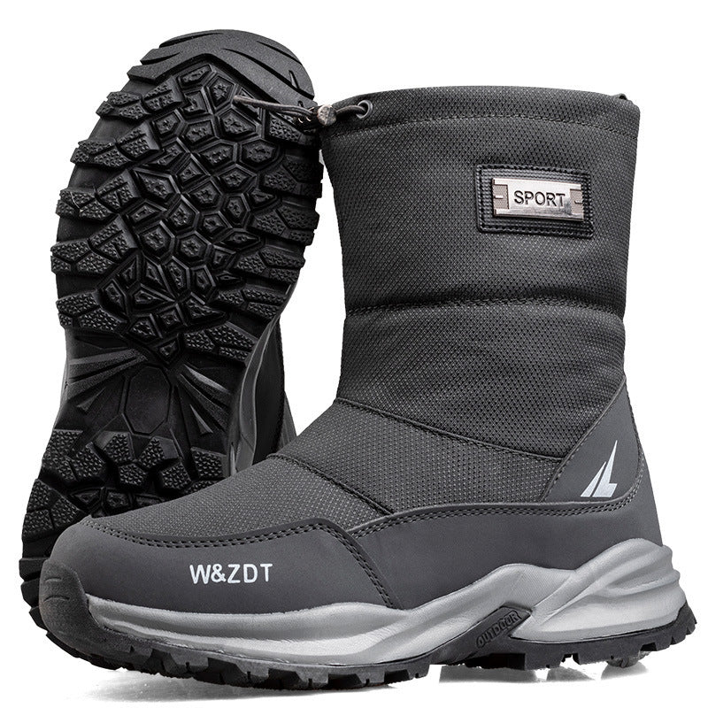 Snow Boots Outdoor Winter Men's Waterproof Non-slip Snow Boots