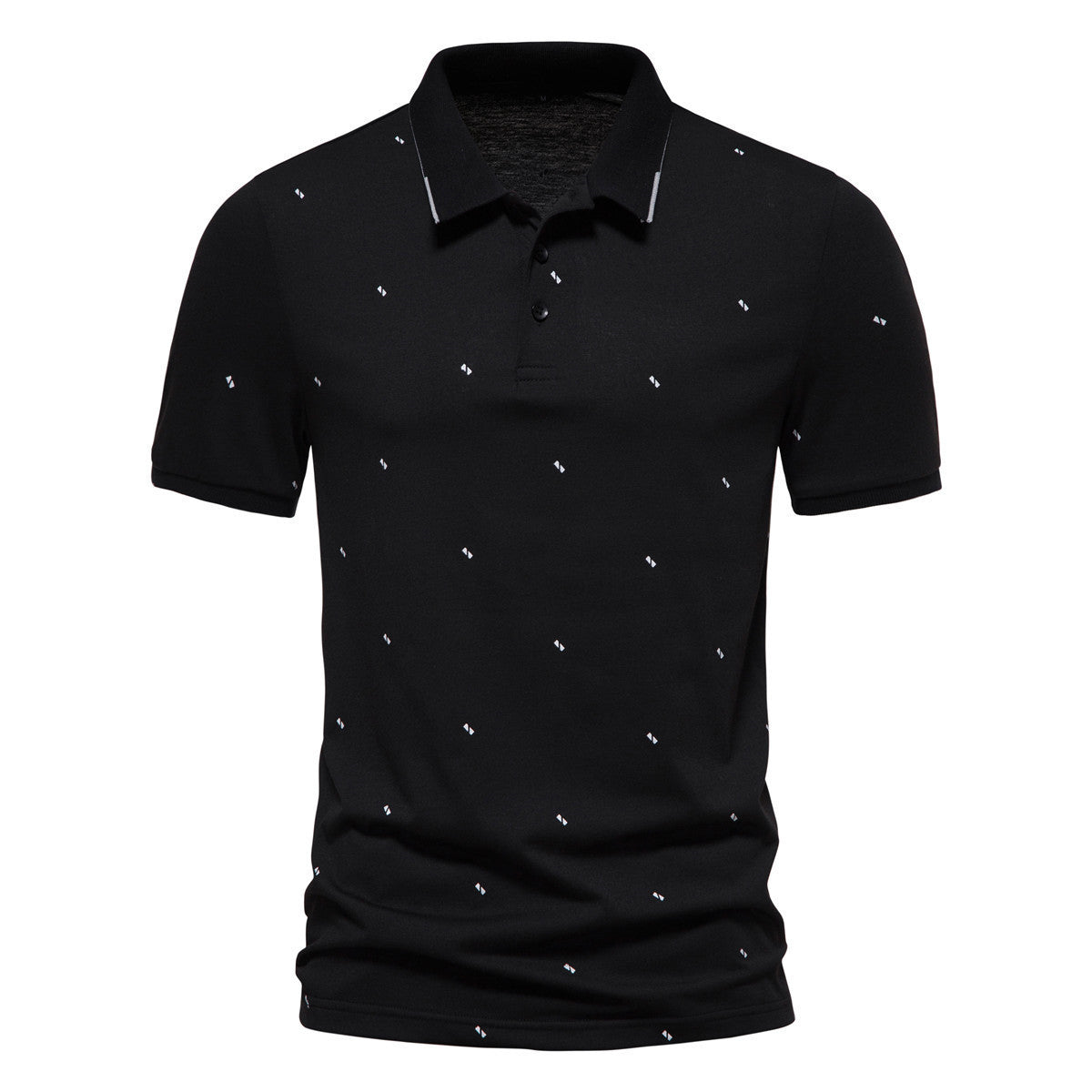 Men's Short Sleeve Fashion Printed Polo Shirt - sumet.shop