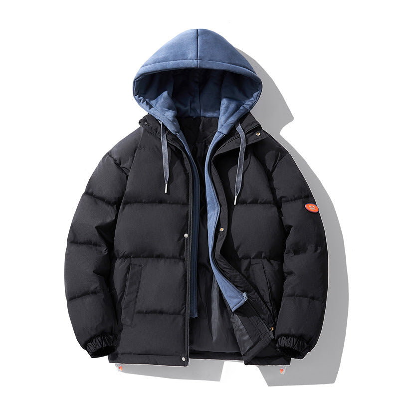 Sports Jacket Men's Cotton-padded Hooded Thickened