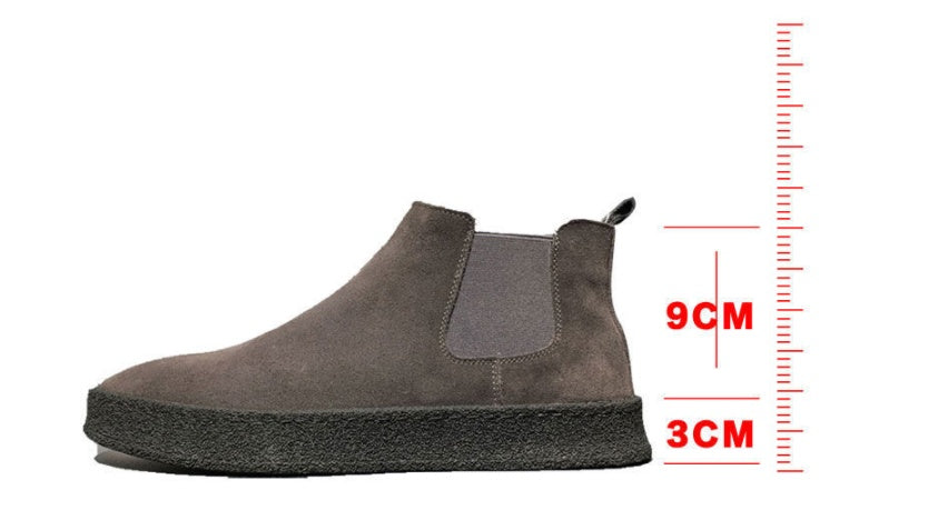 Casual Thin Cotton Shoes Thick-soled Elasticated Trendy Fashion Martin Boots Casual Thin Cotton Shoes