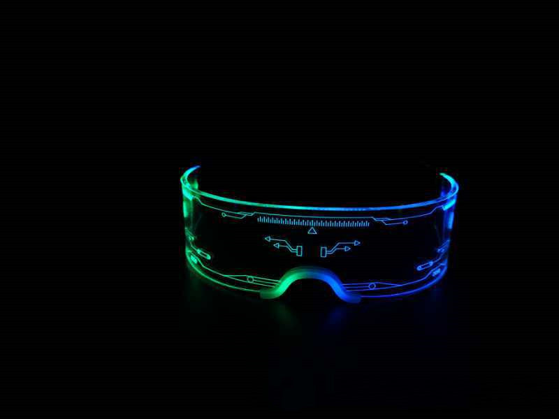 Halloween Amazon LED Colorful Glowing Glasses Christmas - sumet.shop