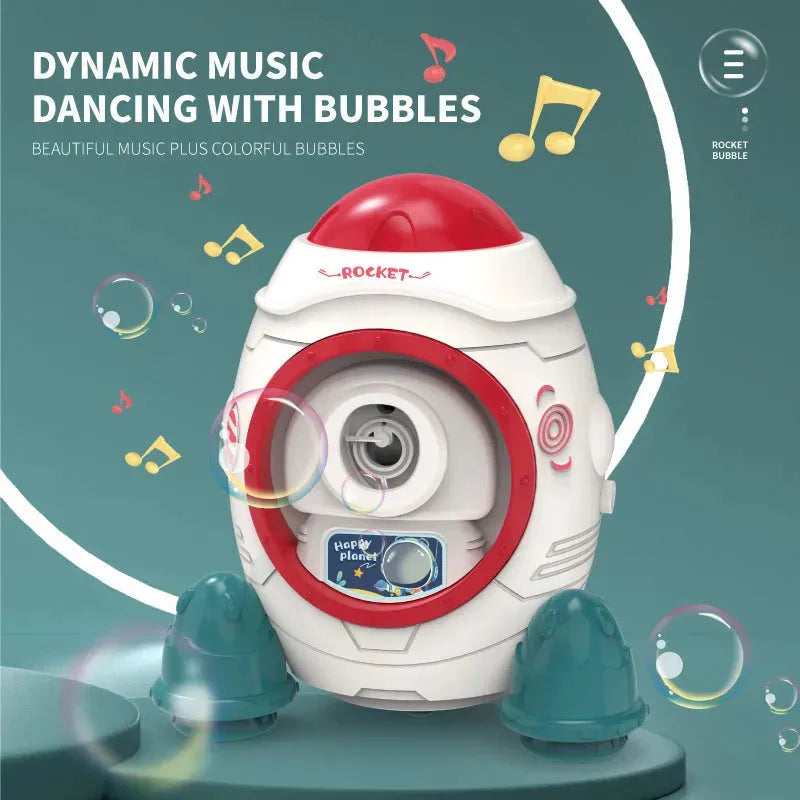 New Aviation Rocket Bubble Machine