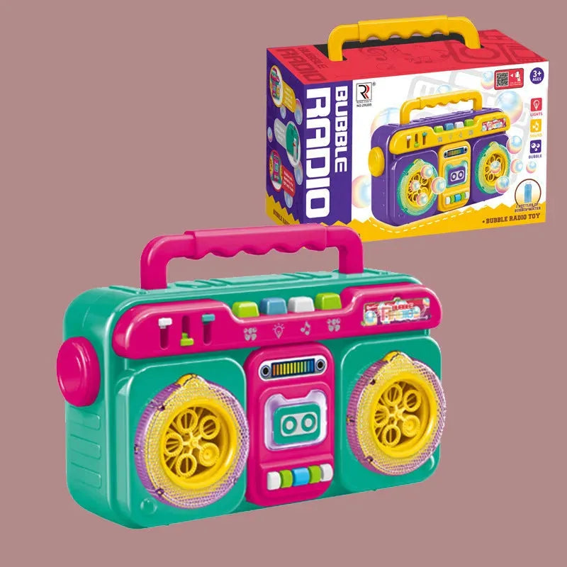 Summer Bubble Machine Toy Electric Recorder Bubble Machine