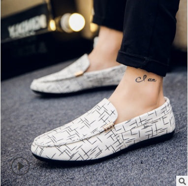 Spring And Summer Men's Shoes Peas Shoes Men's Korean Version Of The Old Beijing Cloth Shoes Breathable Men's Casual Shoes Student Shoes Men's Wild