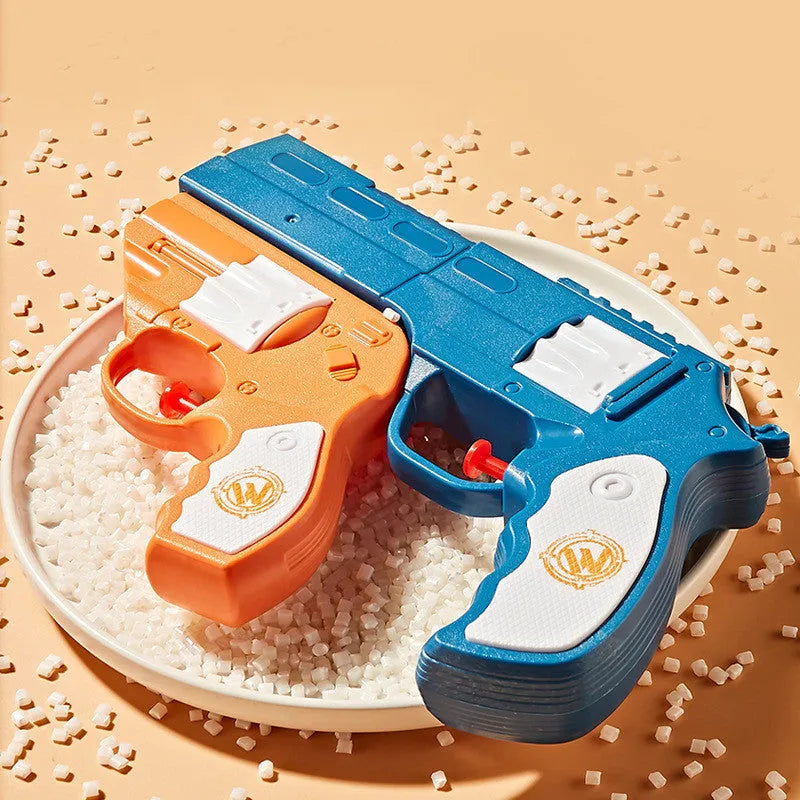 Water Gun Child And Mother Split Double Gun Press