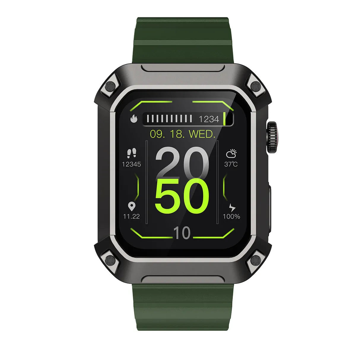 Sport Mode Smart Watch Three-proof Heart Rate And Blood Pressure Sport Mode Smart Watch