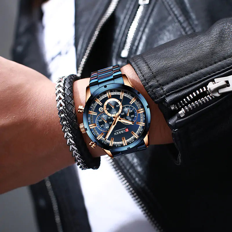 CURREN Men Quartz Watch Top Brand - sumet.shop