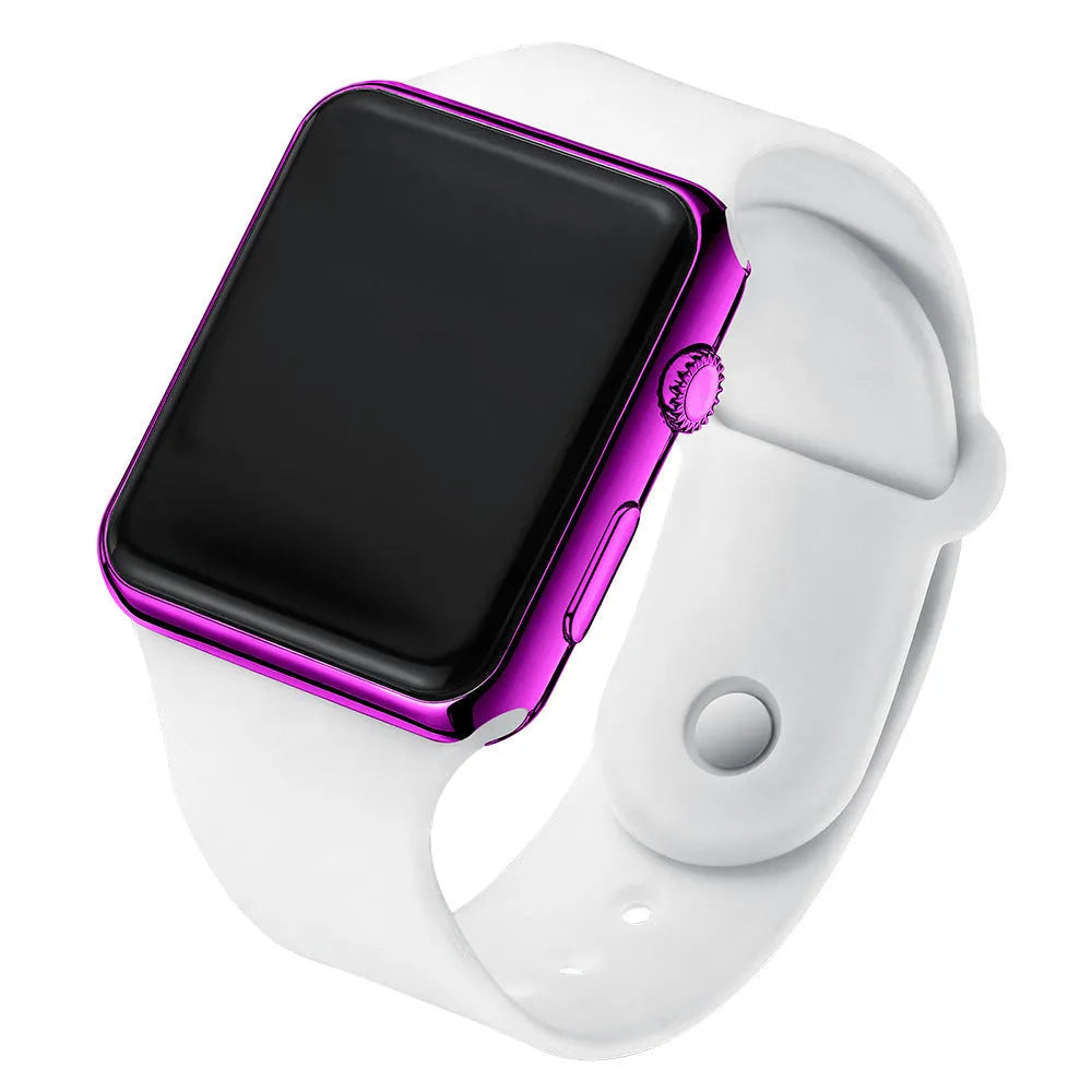 Digital Electronic Watch Fashion Square LED Digital Electronic Watch
