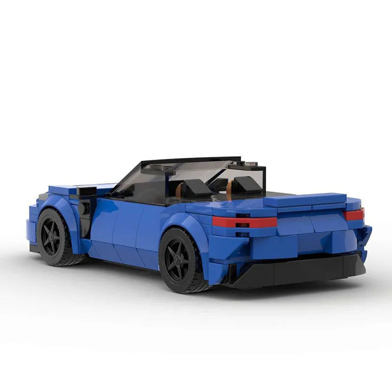 Unit Blocks On Wheels Model Assembling Toys