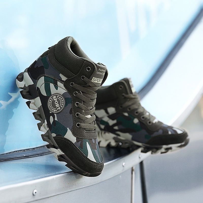 Women's Sneakers Casual Camouflage Increased Sneakers
