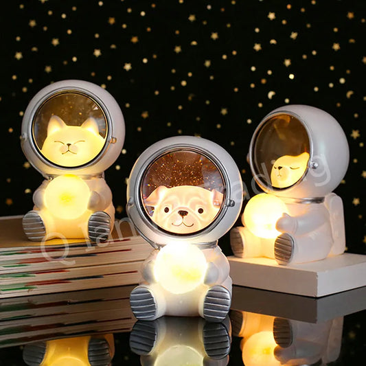 night light Starry sky animal atmosphere night light