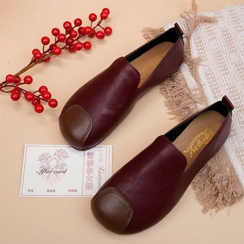 Flat Shoes Retro Women's Soft And Comfortable Smart Flat Shoes