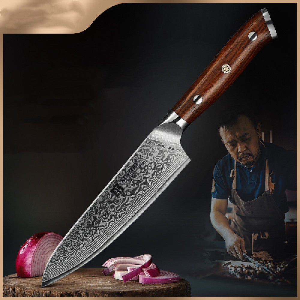 Fruit Knife Damascus Steel Universal Knife Fruit Knife