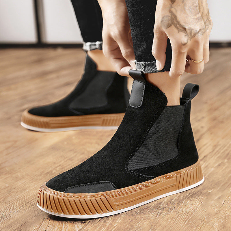 Work Shoes Thick Bottom Work Shoes Youth Booties
