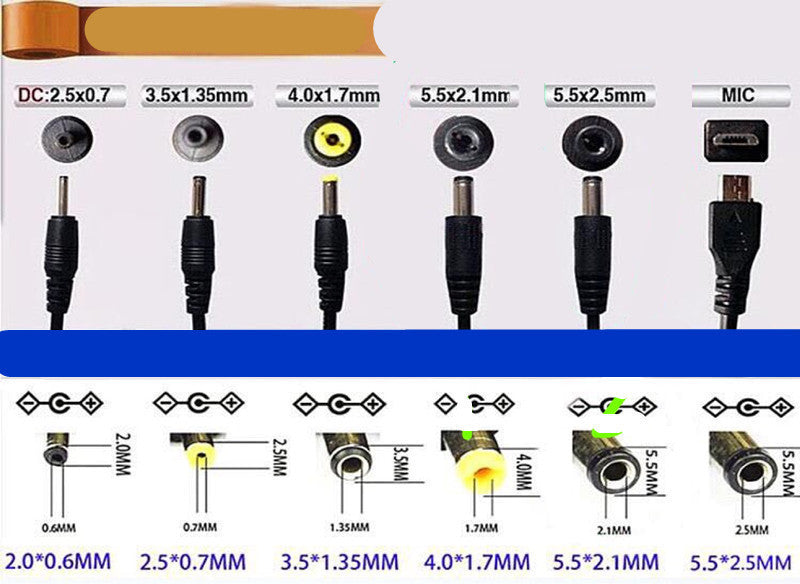 Adapter plug Cable Male Power Adapter Plug In Adapter Cable