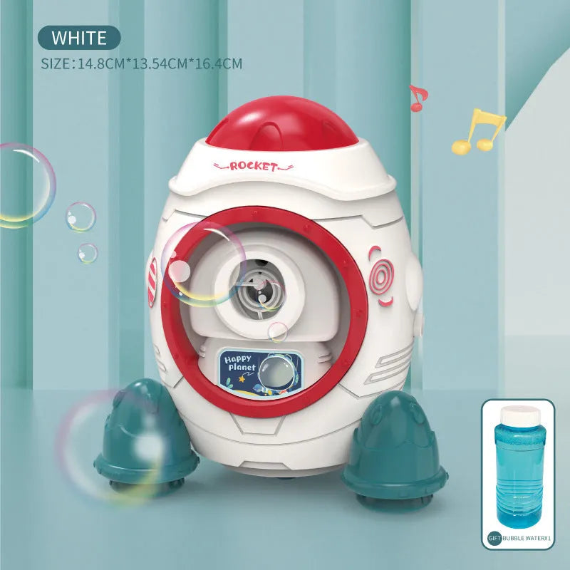New Aviation Rocket Bubble Machine