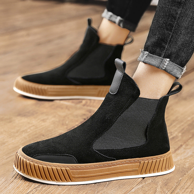 Work Shoes Thick Bottom Work Shoes Youth Booties