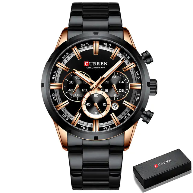 CURREN Men Quartz Watch Top Brand - sumet.shop