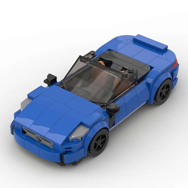 Unit Blocks On Wheels Model Assembling Toys