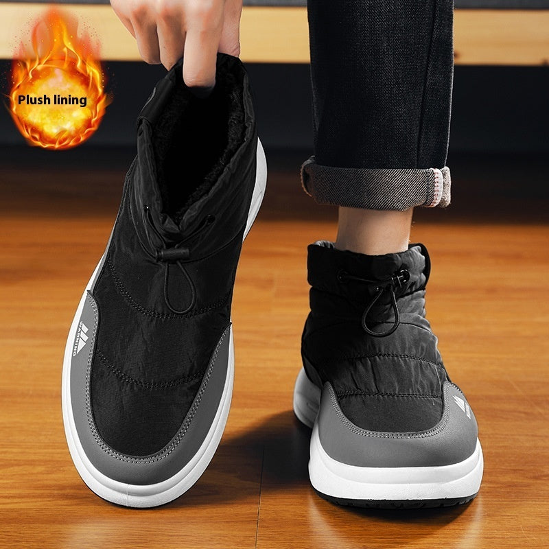 Cotton Shoes Fleece-lined Warm Northeast Cotton Shoes