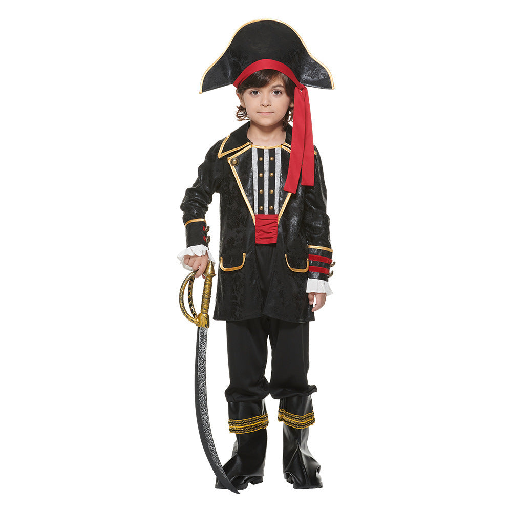 Children's Pirate custom Cosplay Clothes Halloween Carnival