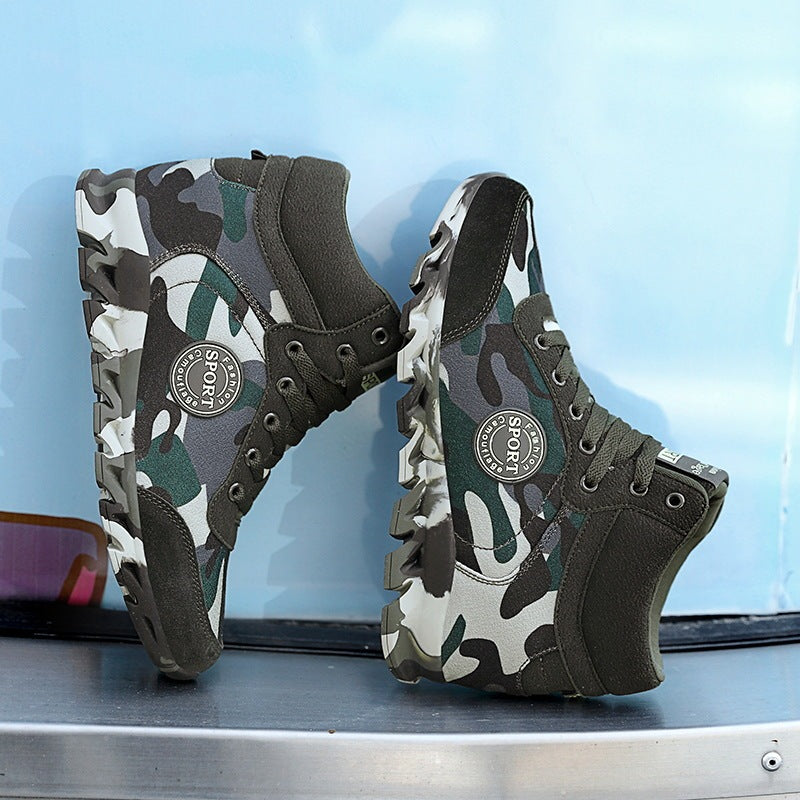 Women's Sneakers Casual Camouflage Increased Sneakers