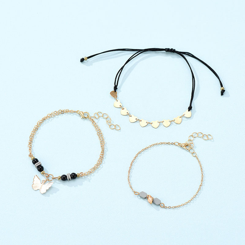 Personalized Solid Color Dual-use Short Bracelet