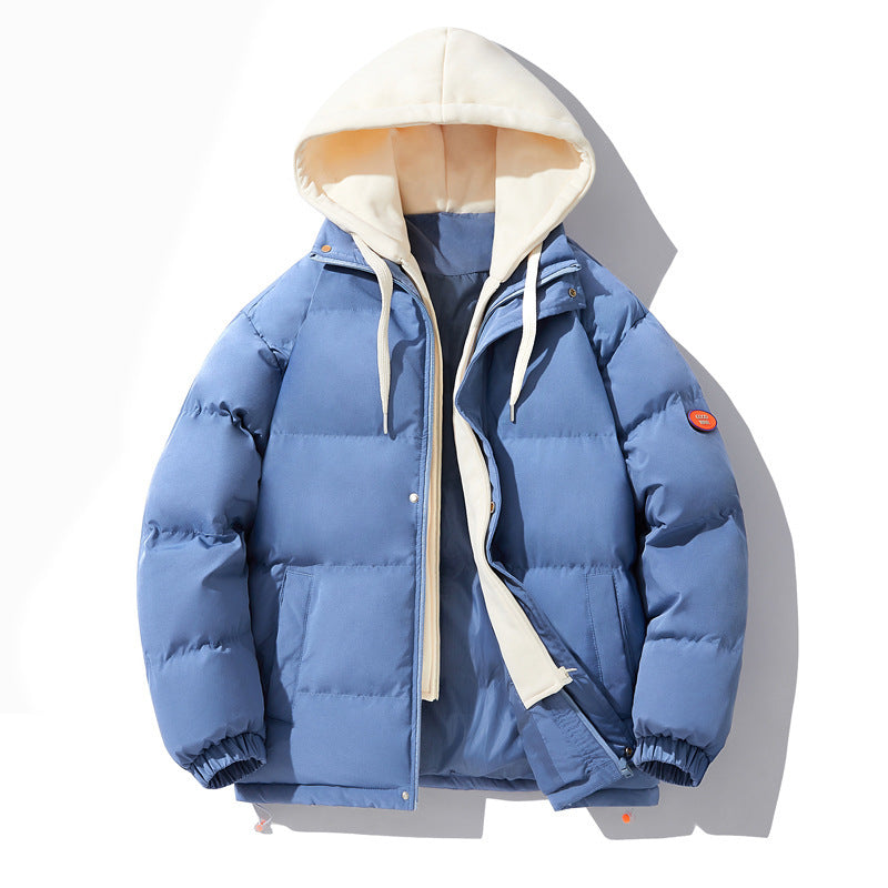 Sports Jacket Men's Cotton-padded Hooded Thickened
