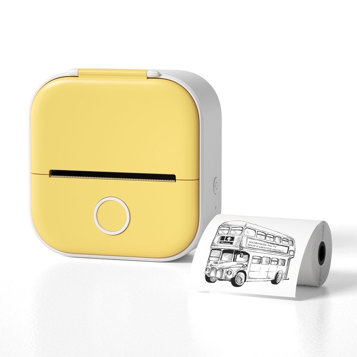 Portable Mini Thermal Label Printer Home Photo Printer Bluetooth-compatible Mini