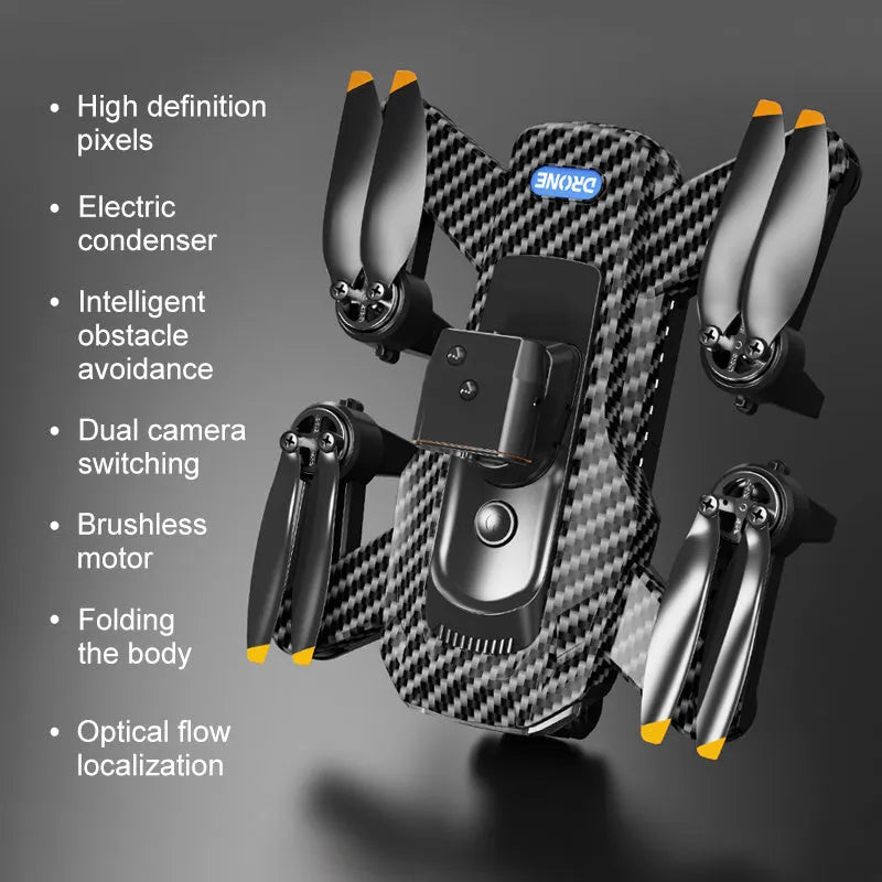 High Definition Aerial Photography Drone P17 Drone Automatic Return Brushless Obstacle Avoidance Remote Control High Definition Aerial Photography Optical Flow Quadcopter