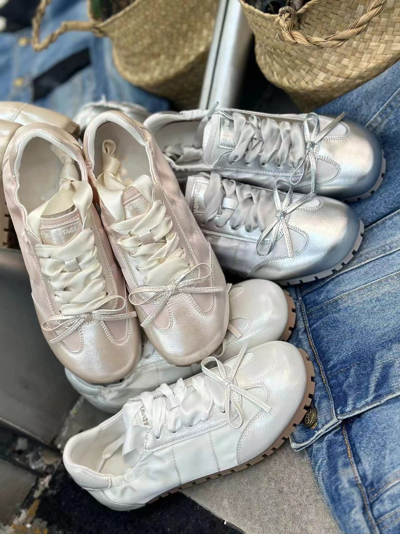 Flats White Shoes Soft Soled Flats White Shoes