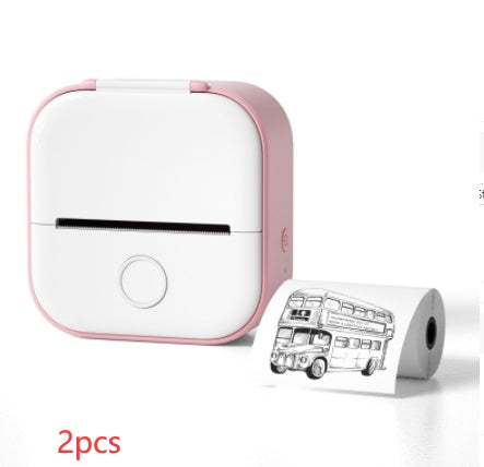 Portable Mini Thermal Label Printer Home Photo Printer Bluetooth-compatible Mini