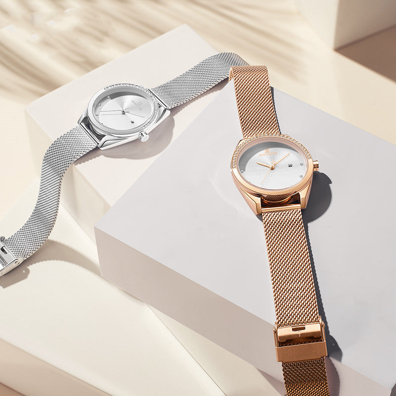 Waterproof Calendar Women Quartz Watch - sumet.shop