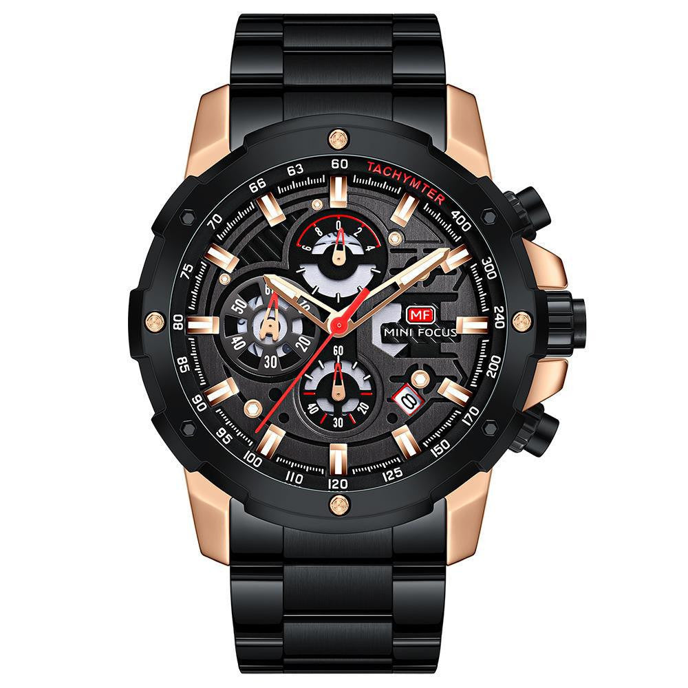 Leisure Men Watch Multi Functional Waterproof - sumet.shop