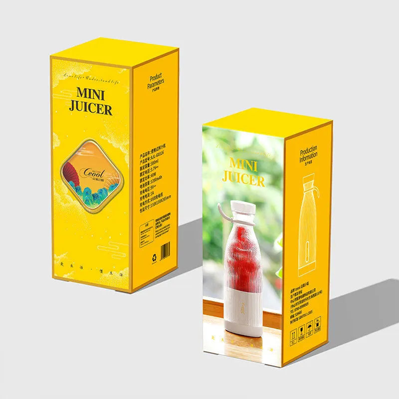 Portable Electric Juice Cup Wireless Accompanying Electric Juice Cup