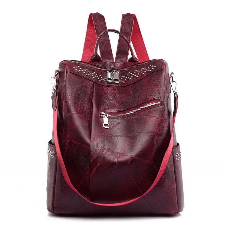 Shoulder School Bag Female Wild Backpack Simple Large Capacity Travel Bag
