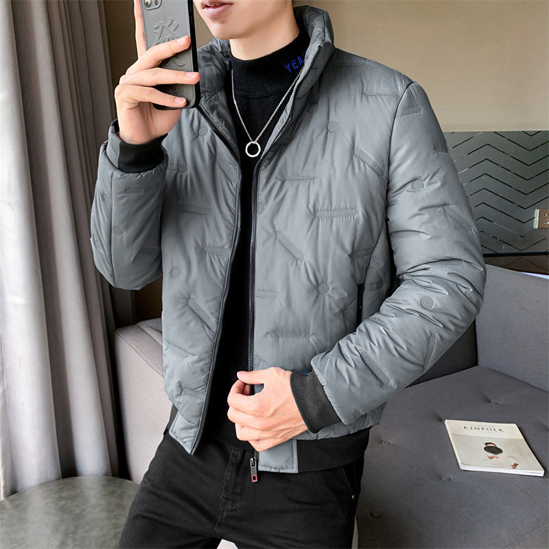 Thick Warm Stand Collar Cotton-padded Coat